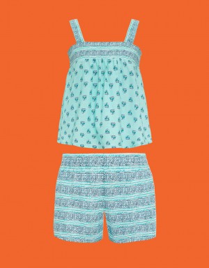 Blue Kids' Monsoon Sunuva Vest and Set Shorts | DDQ-7265