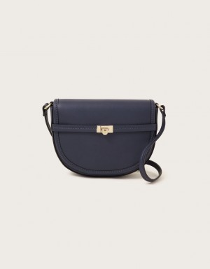 Blue Women's Monsoon Clasp Cross-Body Bags | RDN-8728