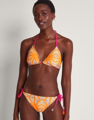 Orange Women's Monsoon Santiago Bikini Bottoms Swimwear | RRW-9301