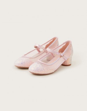 Pink Kids' Monsoon Annabelle Princess Heels | PJU-8270