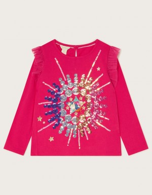 Pink Kids' Monsoon Starburst Tops | CXC-8089