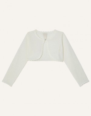 White Kids' Monsoon Niamh Cardigan | VDA-3980