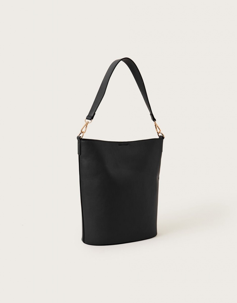 Black Women's Monsoon Bucket Bags | JJB-1800