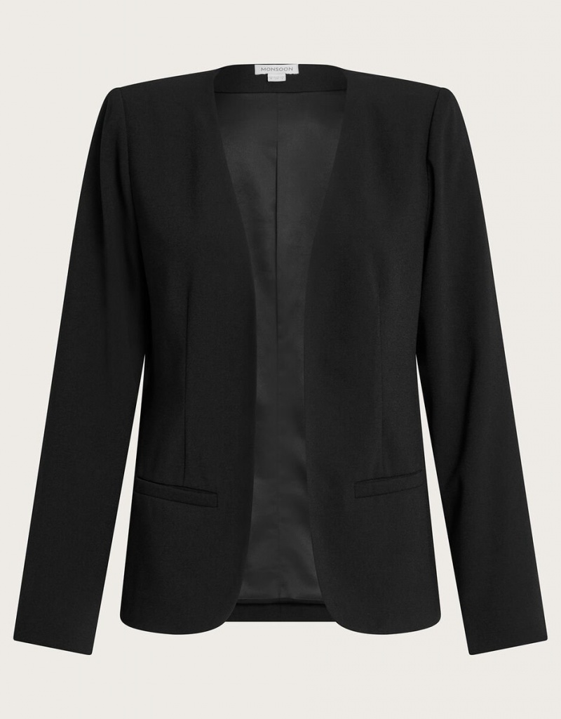 Black Women's Monsoon Erica Occasion Jacket | LZN-5986