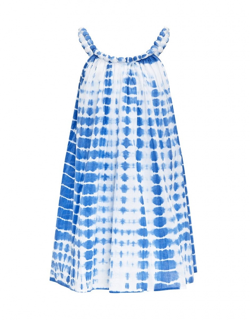 Blue Kids' Monsoon Sunuva Tie Dye Dress | TVT-5166