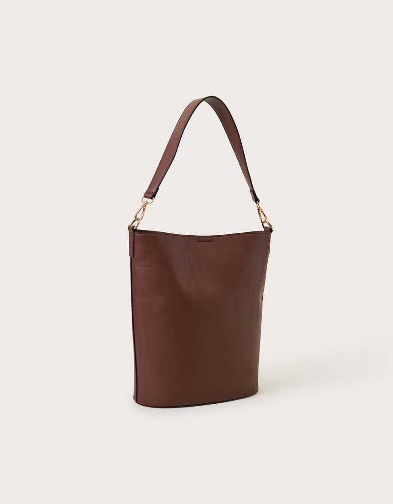 Brown Women's Monsoon Bucket Bags | PIF-5221