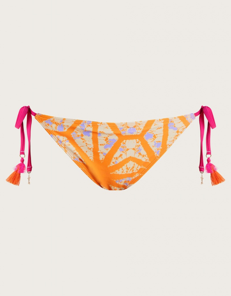 Orange Women's Monsoon Santiago Bikini Bottoms Swimwear | RRW-9301