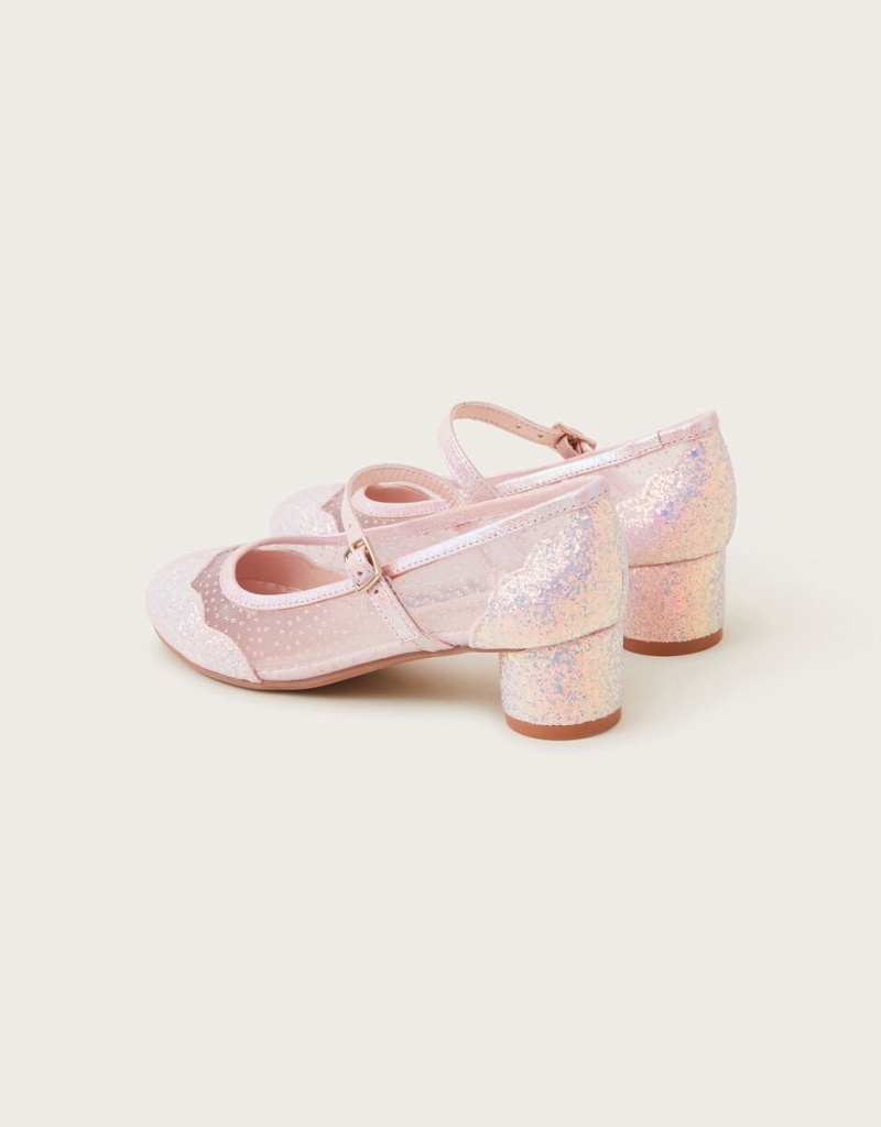 Pink Kids' Monsoon Annabelle Princess Heels | PJU-8270