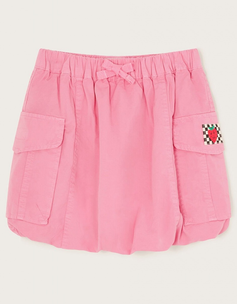 Pink Kids\' Monsoon Parachute Cargo Skirts | KBA-4174