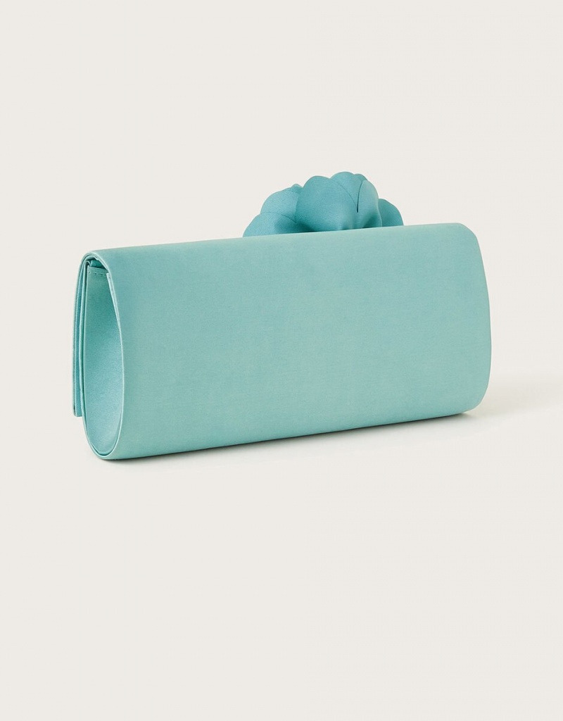 Turquoise Women's Monsoon Corsage Occasion Bags | LME-6941