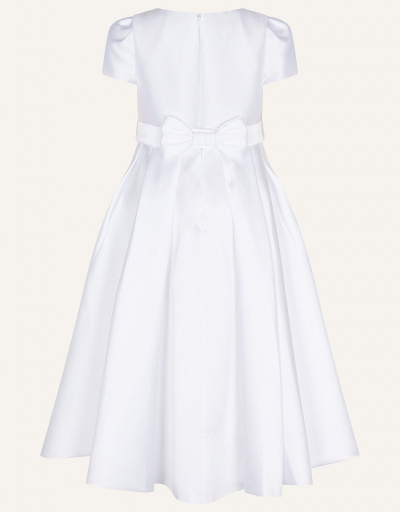 White Kids' Monsoon Henrietta Communion Dress | CMC-4799